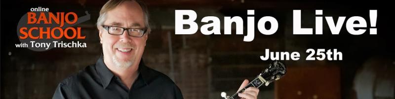 Live Banjo Workshop with Tony Trishcka