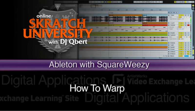 ableton tutorial - how to warp