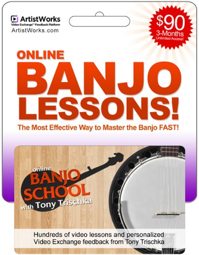 banjo lessons gift card