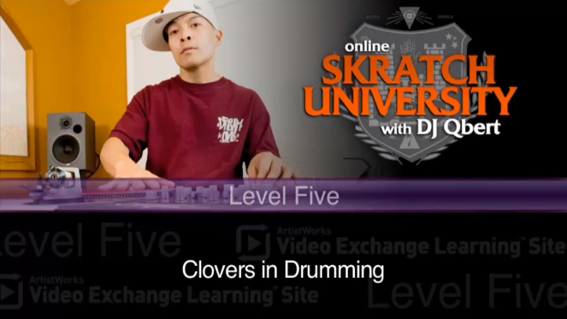 Clovers in Drumming - skratch tutorial