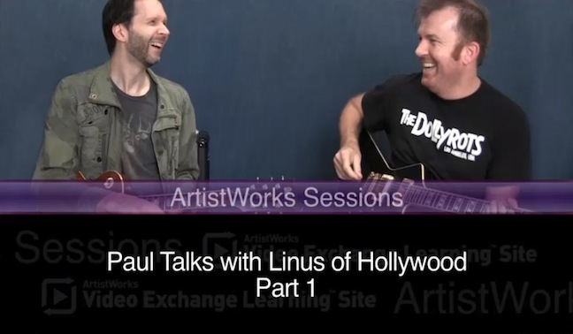 paul gilbert linus of hollywood interview