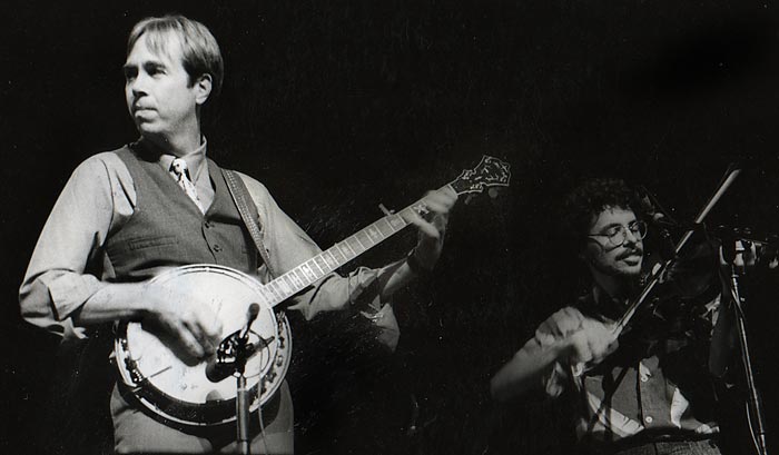 Tony Trischka at the Toulouse (France) Bluegrass Festival - 1984