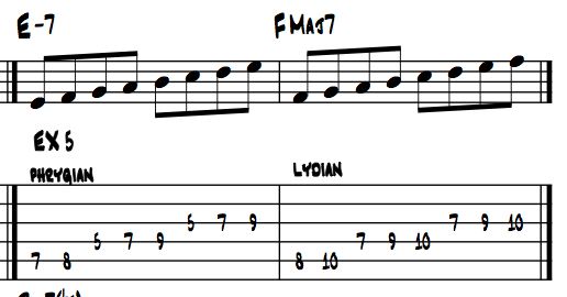 guitar scales exercise 5a