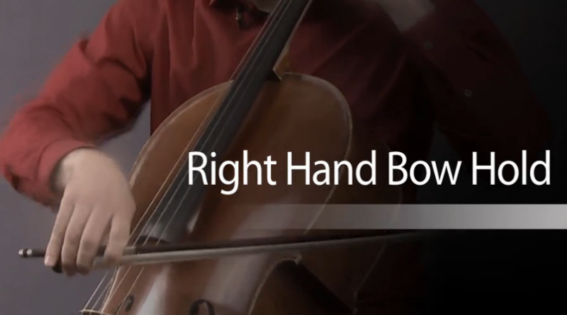 cello lessons with mike block - bow hold
