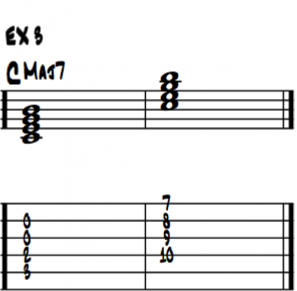 jazz guitar chords - exercise 3