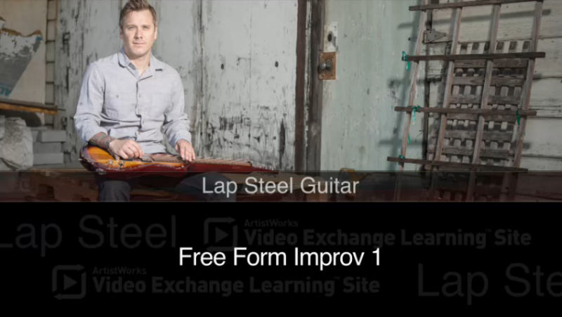 Lap Steel Guitar Lesson - Free Form Improv