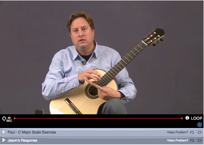 learning classical guitar online with jason vieaux