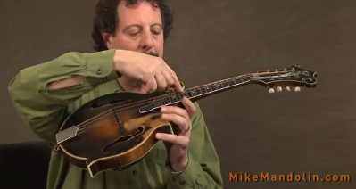 mandolin tuning with mike marshall
