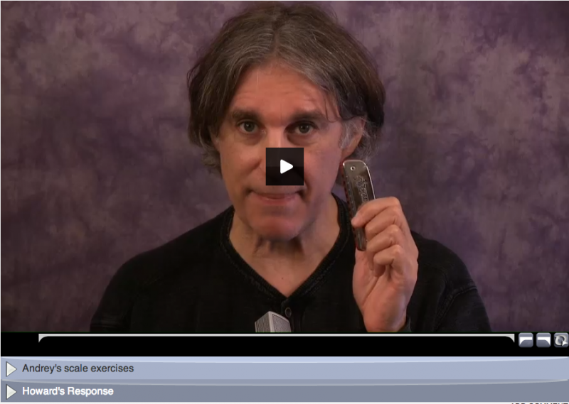 online learning - harmonica lessons with howard levy
