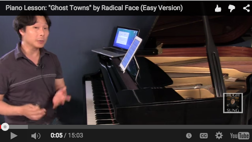 piano lesson on ghost towns