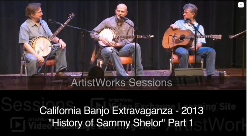 sammy shelor - california banjo extravaganza