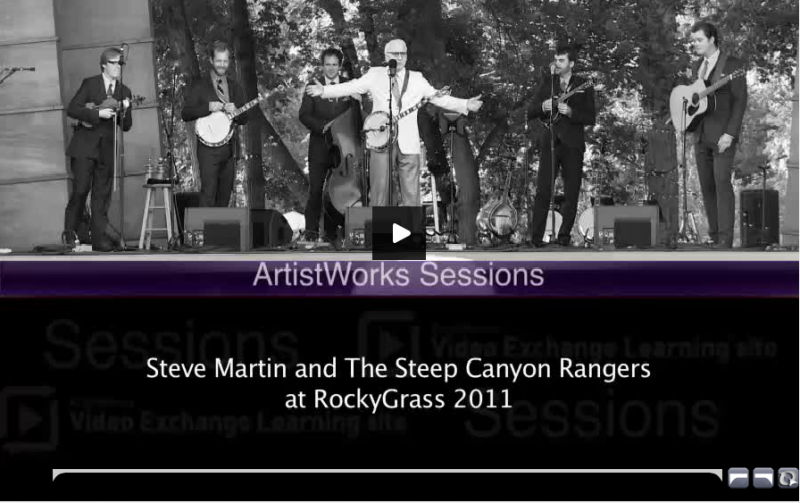 steve martin rockygrass 2011
