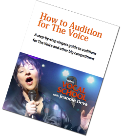 how to audition for the voice