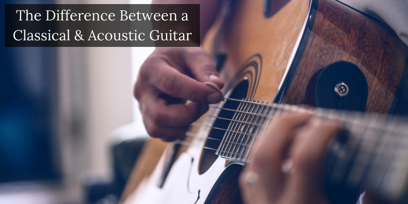 The Difference Between a Classical and Acoustic Guitar Header