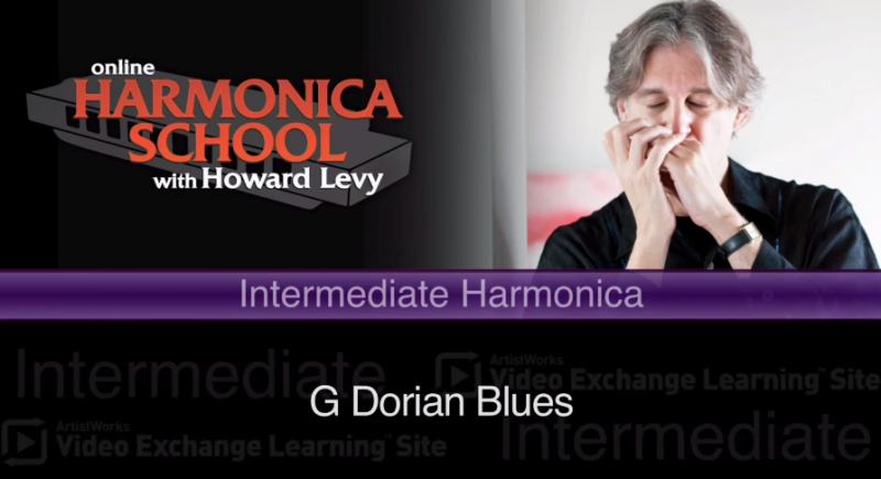 harmonica lesson on g dorian blues