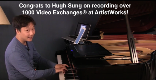 hugh sung records over 1000 video exchanges 