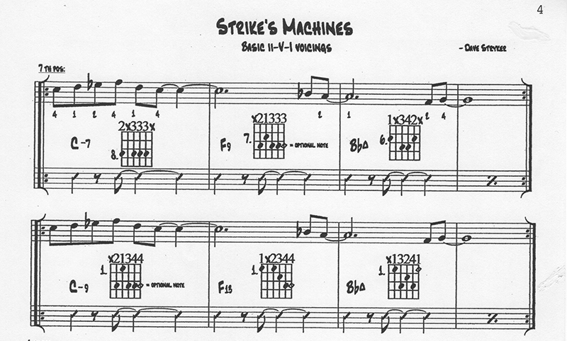 Strikes Machine Chord Page