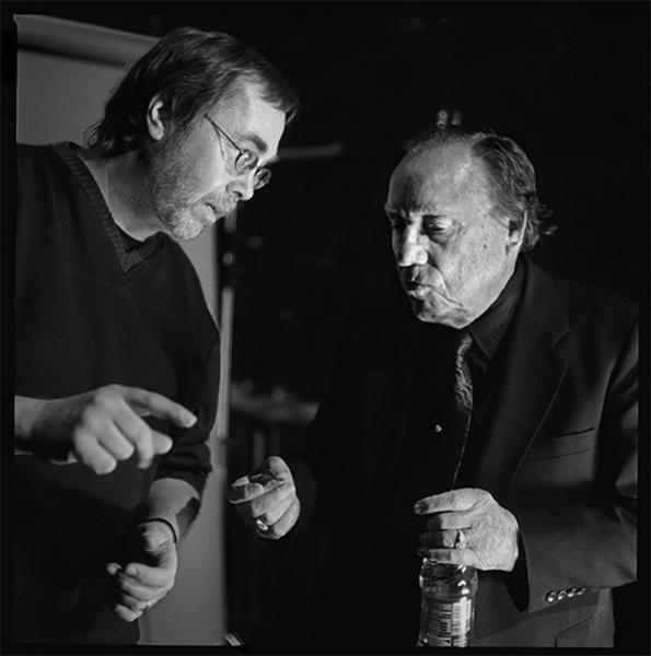 Tony Trischka with Earl Scruggs, 2011