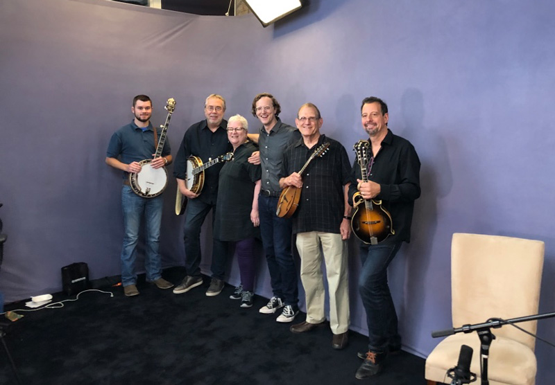 Big Bluegrass Virtual Masterclass group with students