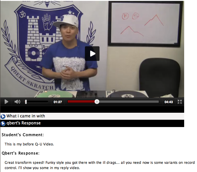 online learning - dj lessons with qbert
