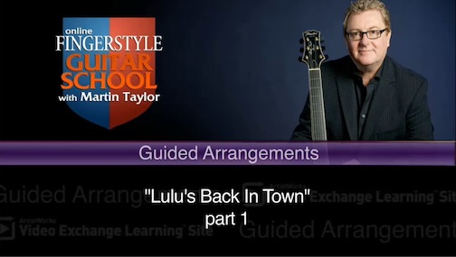 online guitar lesson