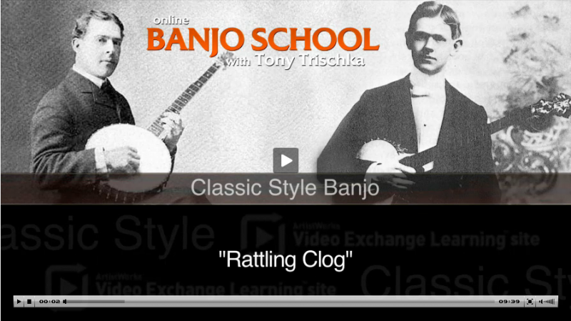 classic style banjo lessons