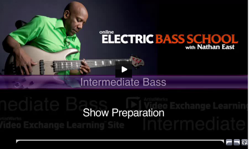 new intermediate bass lessons