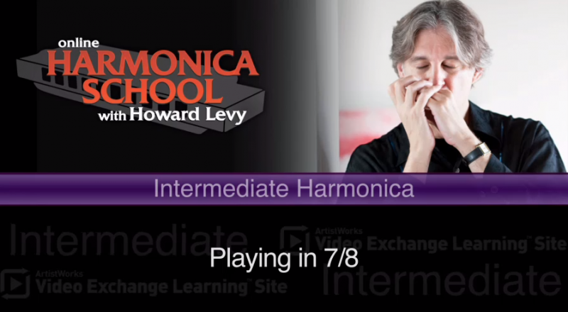 harmonica lesson - playing in 7/8 time