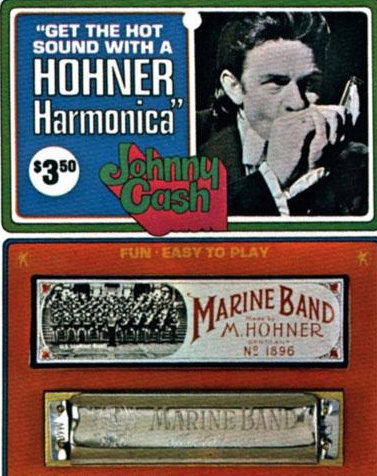 hohner harmonica - johnny cash