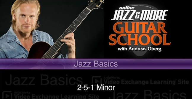 jazz guitar lesson