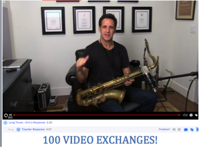 jazz saxophone lessons with eric marienthal 
