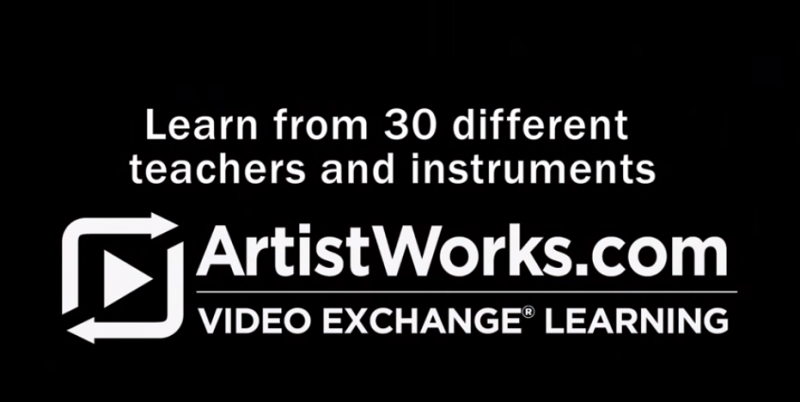learn an instrument online at artistworks