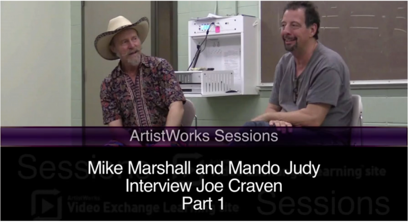 Mike Marshall interviews Joe Craven
