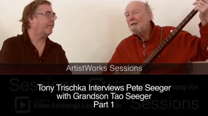 tony trischka pete seeger interview