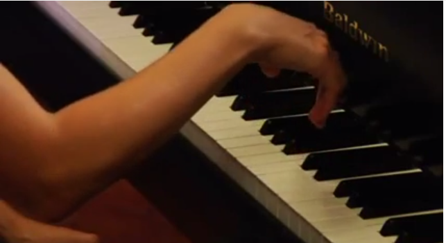 piano lesson drop float wrist