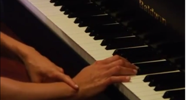 piano lesson drop wrists