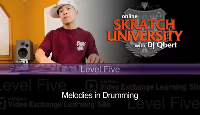 scratching drums - new lesson on qsu
