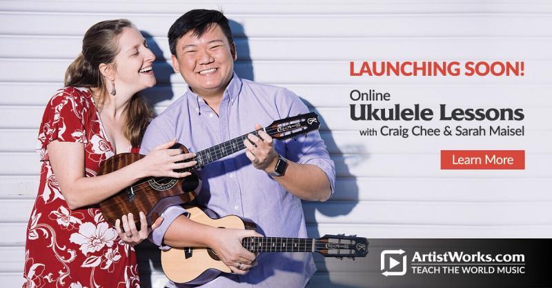 ukulele lessons with craig chee and sarah maisel coming soon
