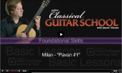 Classical guitar lessons with Jason Vieaux