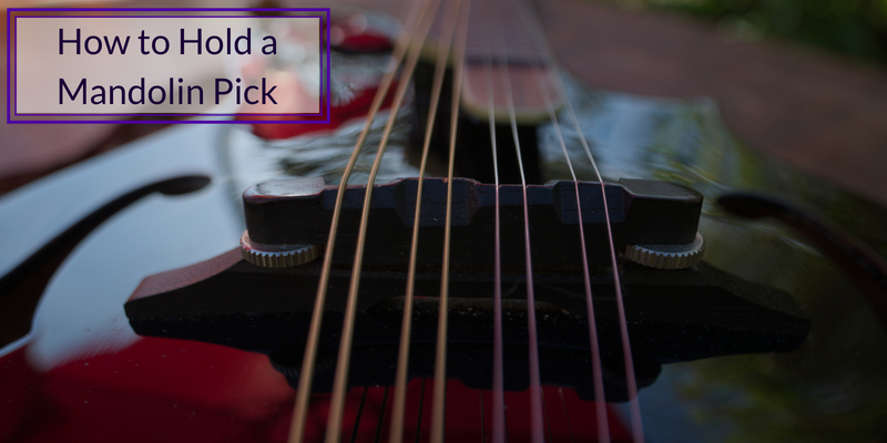 How to Hold a Mandolin Pick