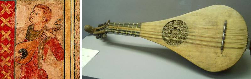 ancient mandolin