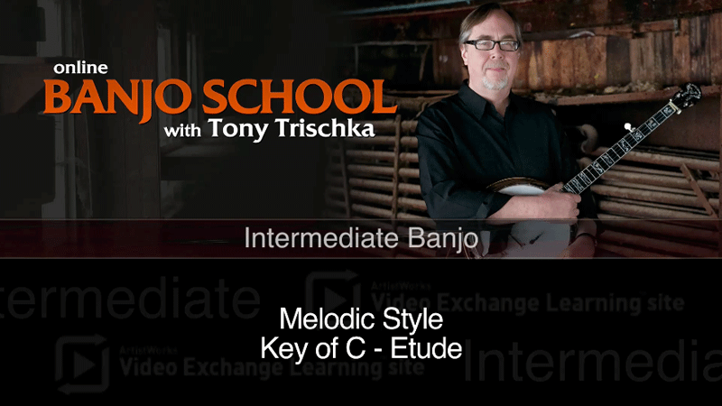 Banjo Key of C Etude 